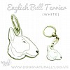 Deluxe English Bull Terrier Tag or Keyring